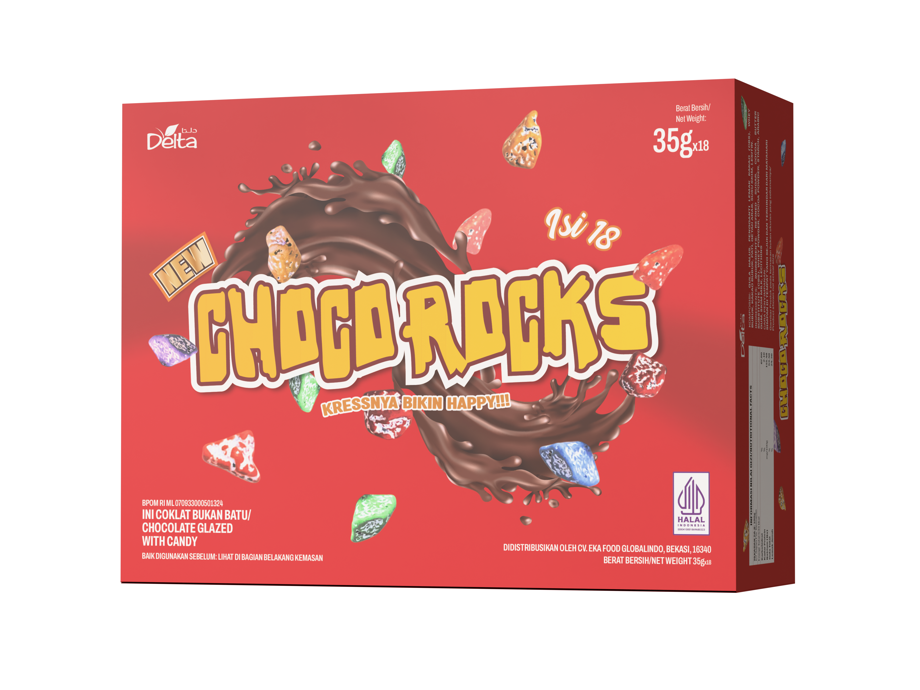 Choco Rocks Box 35g